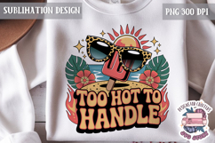 Sassy Summer Tropical Clipart PNG Sublimation Beach Vibe Product Image 1