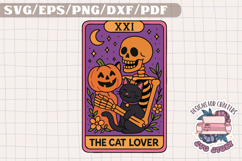 Halloween Tarot Card Funny SVG T shirt Quotes Design Product Image 1