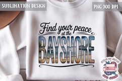 Summer Beach Sea Quote Watercolor Sublimation PNG Product Image 1