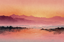 Watercolor Painting Background Product Image 1