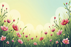Flower Grass Background Product Image 1