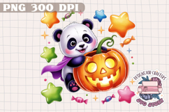 Cute Halloween Animal Autumn Sublimation design Fall KIds Product Image 1