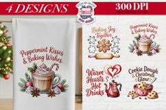 Christmas KITCHEN Quote Clipart PNG Sublimation 4 Design Product Image 1