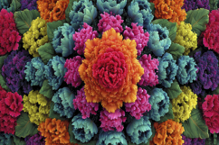 Colorful Floral Mandala Background Product Image 1