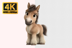 Baby Horse Transparent PNG Product Image 1