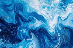 Blue and White Marbled Background Wallpaper Product Image 1