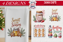 Christmas KITCHEN Quote Clipart PNG Sublimation 4 Design Product Image 1