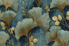 Ginkgo Leaves Background Product Image 1