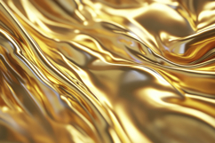 Gold Waves Background Wallpaper Product Image 1