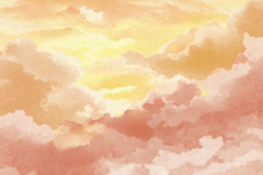 Watercolor Cloudscape Background Wallpaper Product Image 1