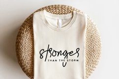 You Are Stronger Than The Storm SVG PNG, Boho Self Care Product Image 4