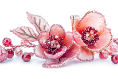 Crystal Flower Background Wallpaper Product Image 1
