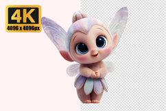 Cute Baby Fairy Transparent PNG Product Image 1
