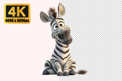 Zebra Transparent PNG Product Image 1