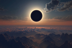 Solar Eclipse Background Wallpaper Product Image 1