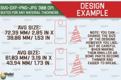 Christmas Stanley Topper Laser Cut. Xmas tumbler decor SVG Product Image 2