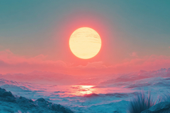 Sunrise Background Wallpaper Product Image 1