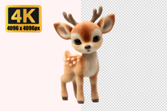 Small Deer Transparent PNG Product Image 1