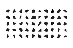 Abstract Fluid Geometric Shapes Set 100 V 3 Product Image 3