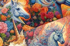 Tonalist Unicorn Amidst Blossom Dream Product Image 4