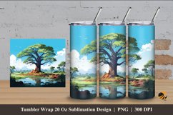 Majestic Vistas Tumbler Wrap Sublimation Design 4 Product Image 1