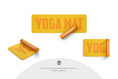 Yoga Mat Mockup Set Product Image 4