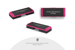 Aerobic Step Platform Mockup Set Product Image 4