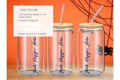 16oz Glass Can Mockup Product Image 4