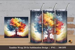 Natural Impressions Tumbler Wrap Sublimation Design 4 Product Image 1