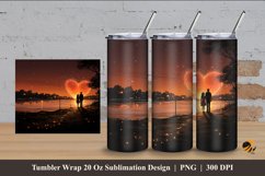Peaceful Harmony Tumbler Wrap Sublimation Design 4 Product Image 1