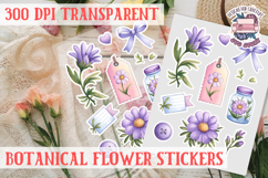Flower sticker Sheet Bundle 103 Sheets Flowers Summer Spring Product Image 8