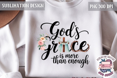 Easter Sublimation Quote Design PNG Religious Jesus Product Image 1