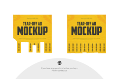 Tear-off Ad Mockup Set Product Image 4