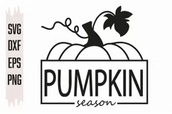 Pumpkin Season Svg, Pumpkin Svg, Thanksgiving Svg Product Image 2