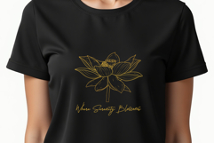 Lotus Flower Line Art Product Image 4