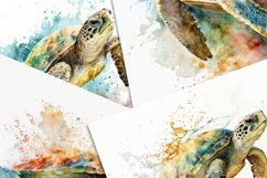 Watercolor Turtles Product Image 4