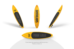 Surfboard Mockup Set Product Image 4
