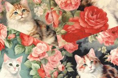 Kitten in a Vintage Rose Bloom Product Image 4