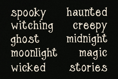 Midnight Spell | Whimsical Witchy Halloween Font Product Image 5
