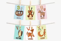 Alphabet Cards For Kids | Animal Alphabet | Educational Product Image 5