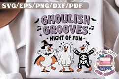 Halloween Cute Silly Goose SVG T shirt Funny Design Product Image 1