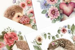 Hedgehogs and Flowers Product Image 4