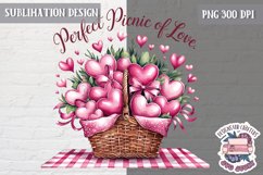 St Valentine’s Coquette Bow PNG Holidays Funny Watercolor Product Image 1