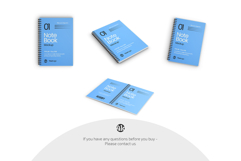Spiral Notepad Mockup Set Product Image 4