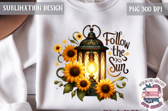 SunFlowers Clipart Sublimation Bundle 28 PNG Motivational Product Image 8