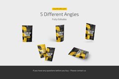 Glossy Stand-Up Pouch Mockup Set Product Image 3