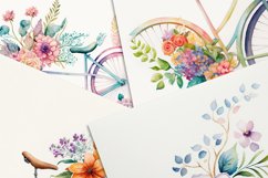 Floral Bicycle Backgrounds Product Image 4
