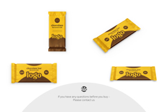Chocolate Bar Mockup Set Product Image 4
