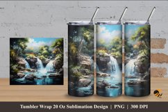 Amazing Illustration Tumbler Wrap Sublimation Design 4 Product Image 1