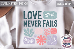 Bible Quote Sublimation Design Jesus Cross Modern Abstracts Product Image 1